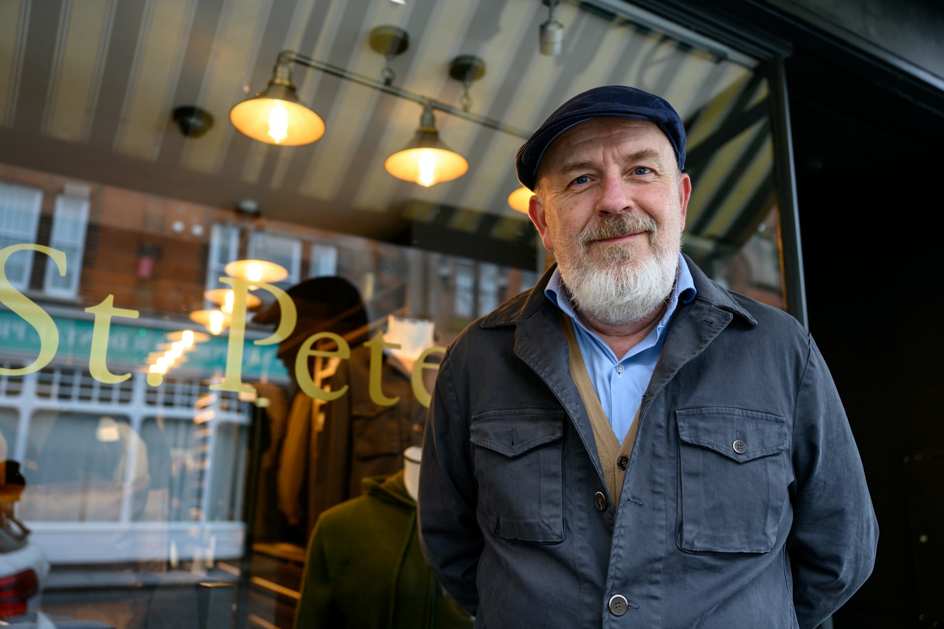 Man posing for photo